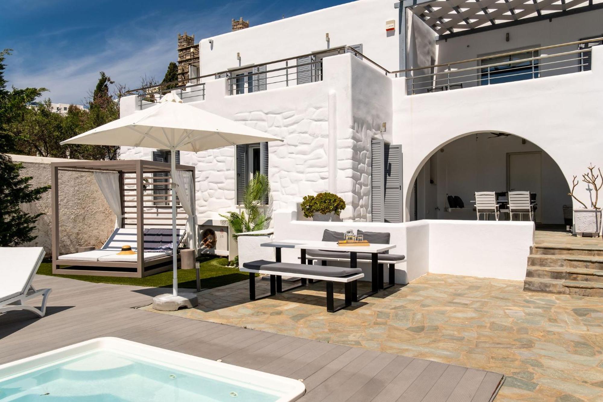 Azzurro Bianco Suites Páros Zewnętrze zdjęcie